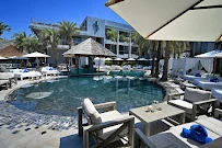 The pool and loungers at Kudo Beach Club, Patong